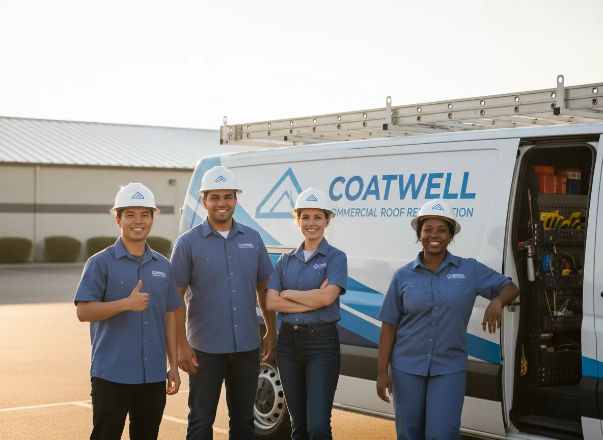 Commercial roof coating company in Irondale, MO